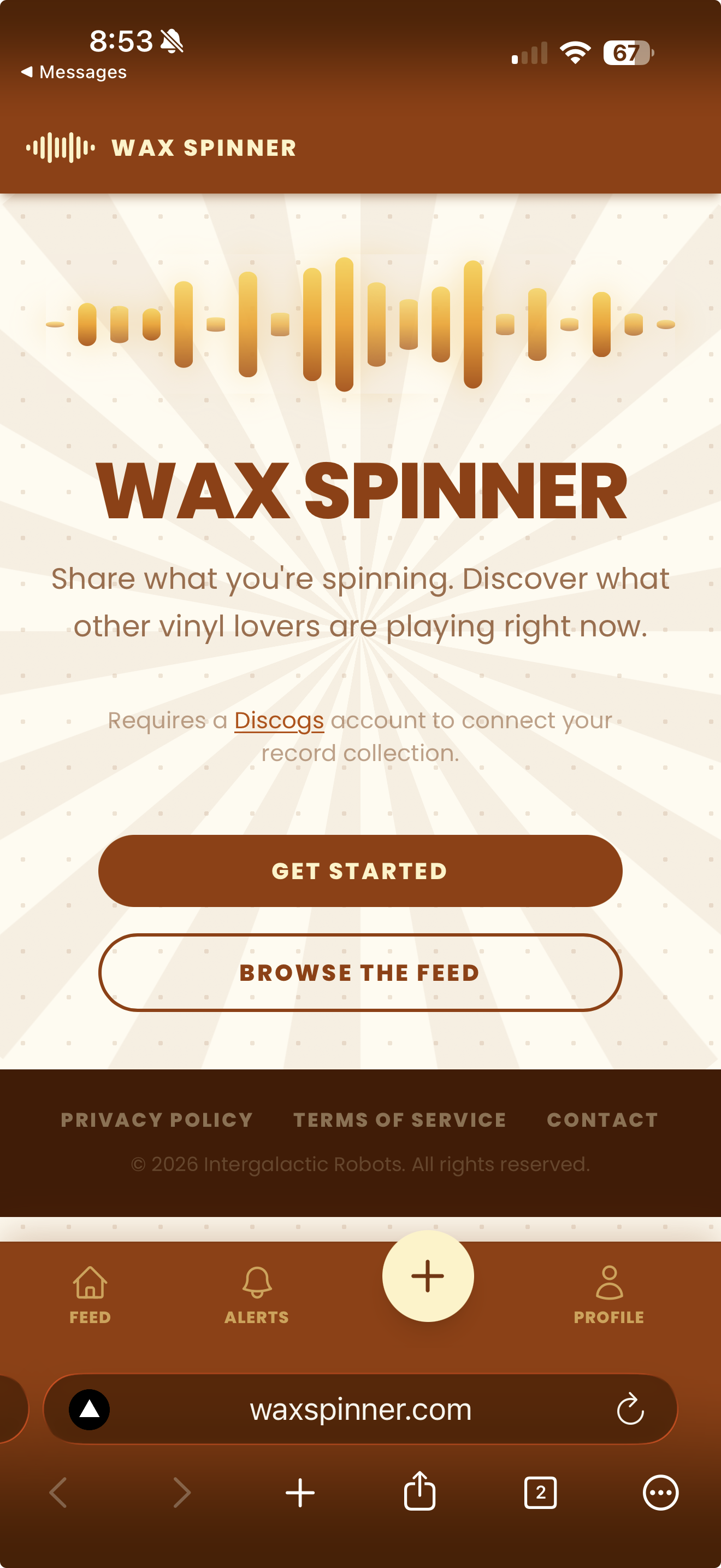 Wax Spinner spin detail
